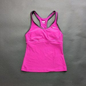 Nike Sports Pink Tank Top size : S